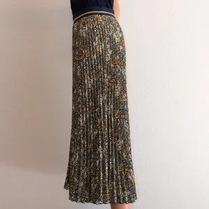 H&M Skirts William Morris Co X Hm Calflength Pleated Skirt